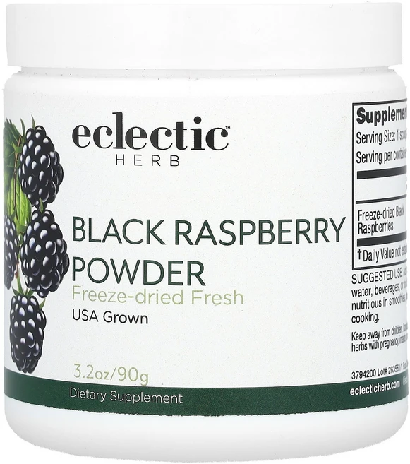 Eclectic Herb Black Raspberry Powder 3.2 oz 90 g, Eclectic Herb, Black Raspberry - 쿠팡