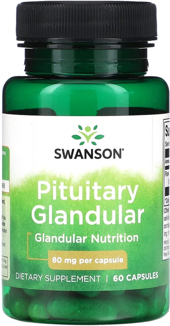 고급최고의영양제 Swanson 뇌하수체 80mg 캡슐 60정 좋습니다 할인중, 1개 - 쿠팡