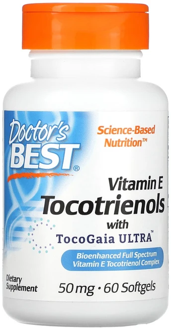 효과가좋습니다 Doctor's Best EVNol SupraBio 함유 토코트리에놀 50mg 소프트젤 60정 고급영양제, Doctor'sBestEVNolSupraBio함유토코트, 1개 - 쿠팡