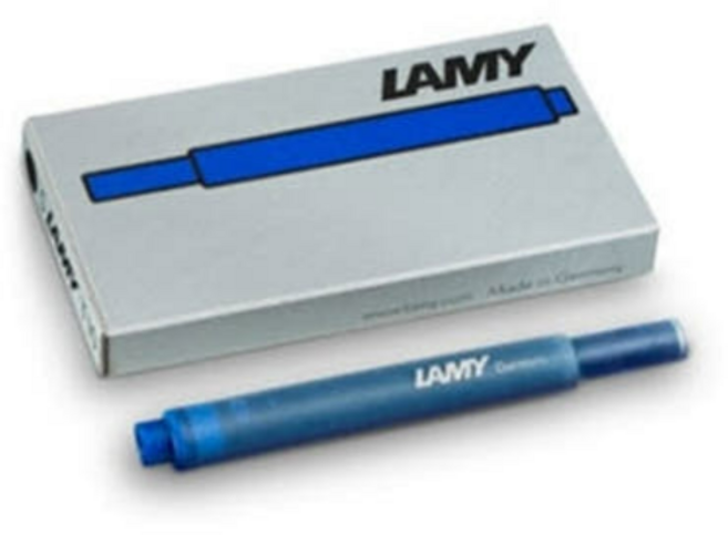 LAMY 만년필용 잉크 카트리지, 1팩(블루), 10개