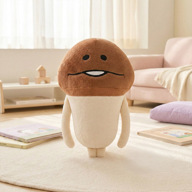 나메코 봉제인형 29cm(중형)-나메코, 단품, 29cm, 1개