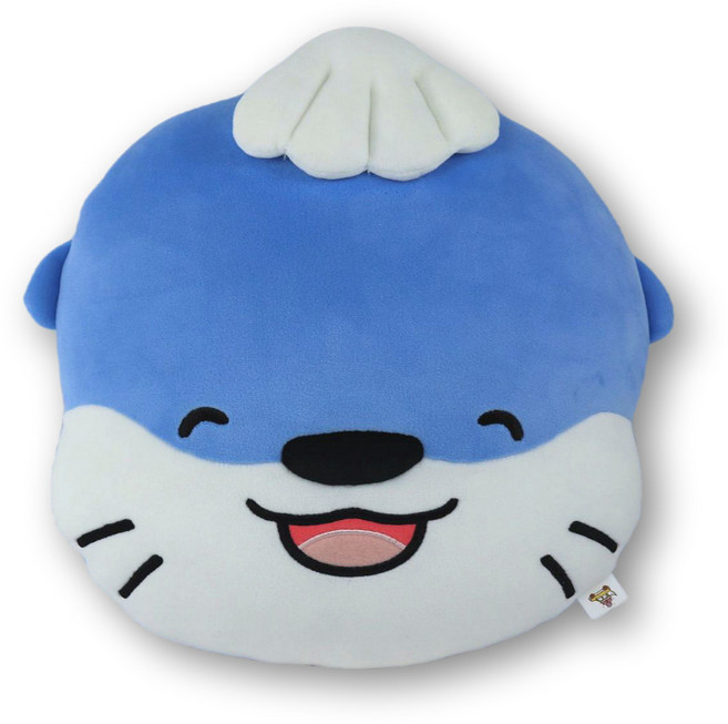 진주시 수달 캐릭터 하모 굿즈 3종(인형 쿠션 키링) 여행기념, 하모굿즈미니쿠션