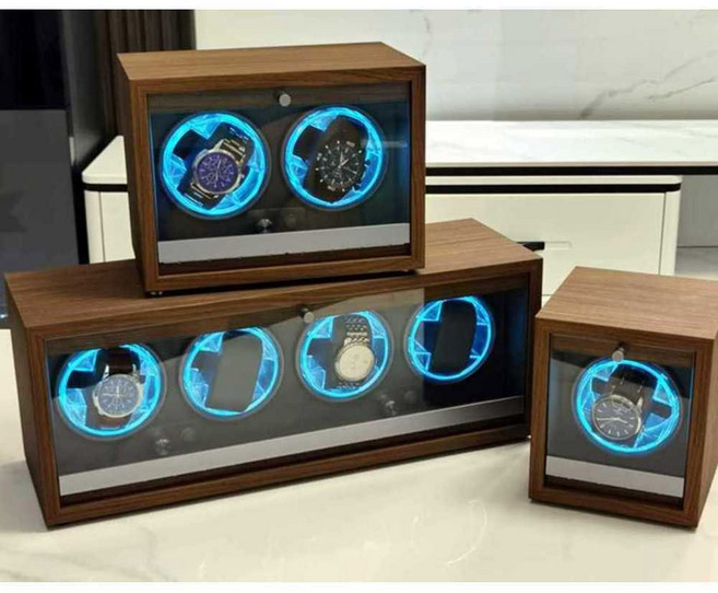 원목 시계 보관함 시계함 워치와인더 와인더 4구 오토매틱 자동