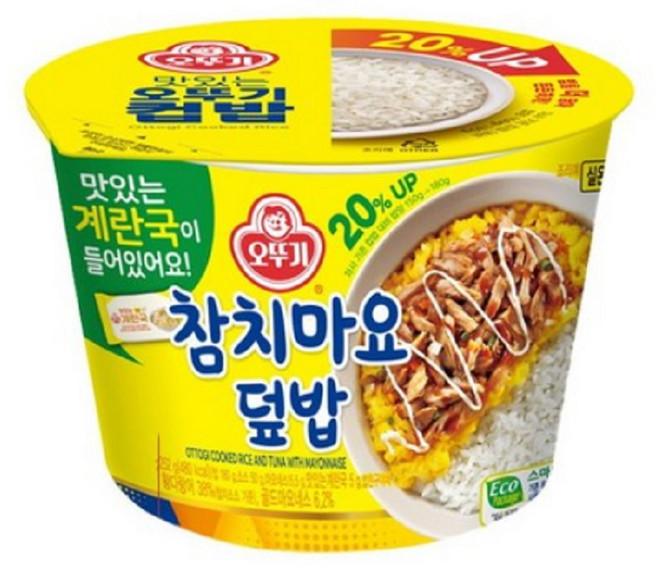 오뚜기 컵밥 참치마요덮밥, 247g, 12개