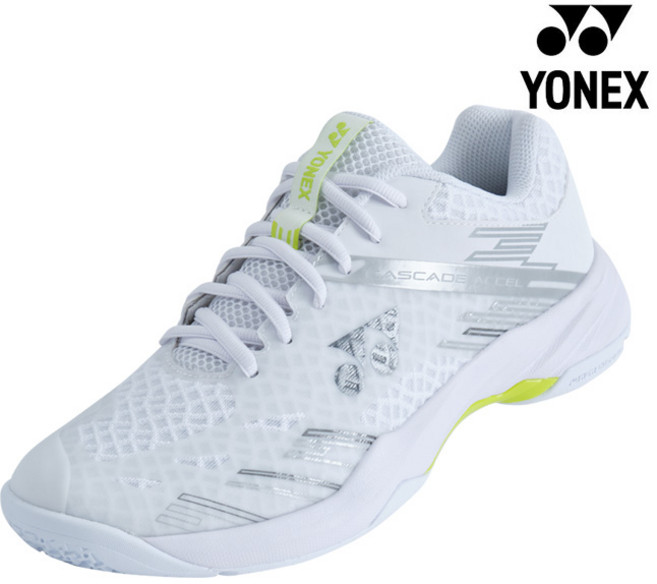 요넥스 신발 SHB-CA1EX WH/LM 캐스케이드 엑셀 화이트라임 배드민턴 운동화 인도어화 오남스포츠