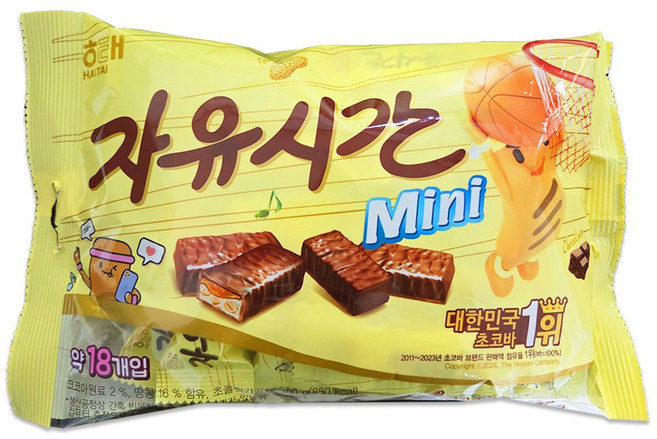 해태 자유시간 미니 180g, 1개