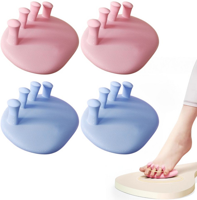 도나토르 발 아치 종아리 스트레칭 훈련기구 1쌍, 핑크, 2개