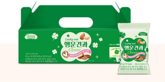 하루견과 행운견과 선물세트, 1세트, 400g