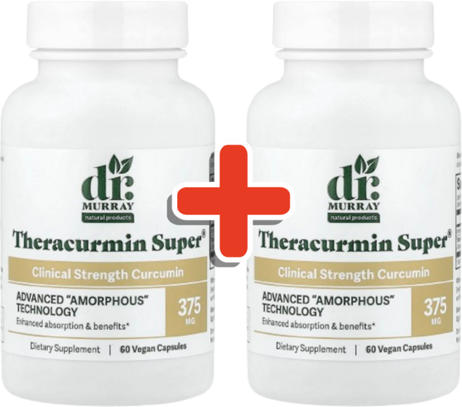 닥터머레이 테라큐민 슈퍼 60정 2개 폴리페놀 약들약 고약사