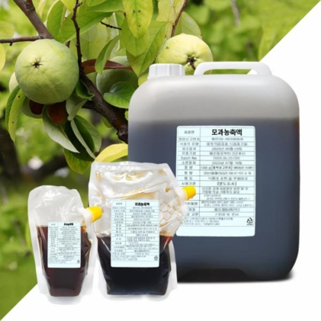 모과농축액F 60BRIX(국산) 당첨가 /20kg, 20kg, 1개