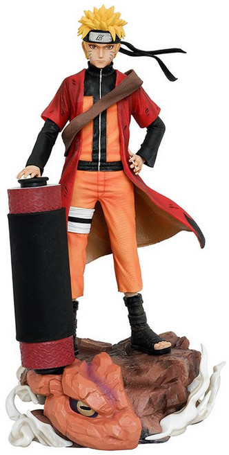 나루토 선인모드 호카게 피규어 모형 두루마리 선물, 1개