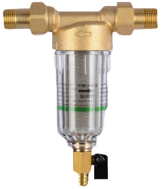 全屋式前置淨水過濾器 大流量過濾 簡易安裝, 1個, 前置過濾濾水器