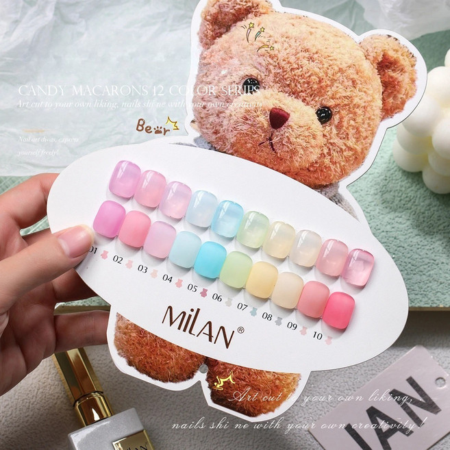 AS젤 MiLAN 젤리팝 시럽젤 10종 세트 15ml, 1세트, MiLAN 젤리팝 10종