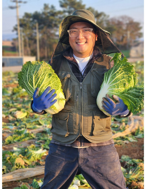 산이드림농원 해남 신선한 겨울 알배추 2통 6통 8통, 1박스, 6kg