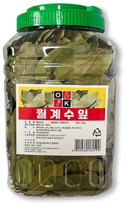 터키산 월계수잎 잡내제거 한차재료, 1개, 230g