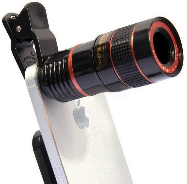 스마트폰 8X 망원렌즈 망원경 스마트폰렌즈 스마트폰망원렌즈, 스마트폰8X망원렌즈, 1개