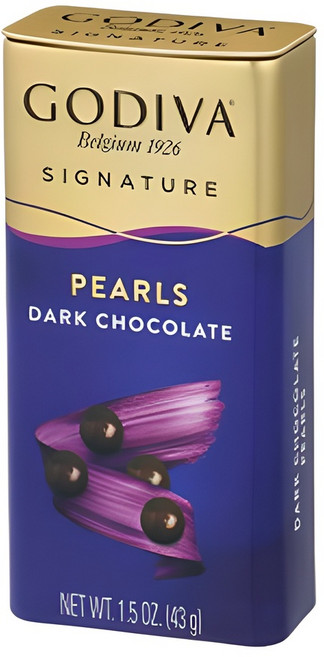 고디바 펄 다크초콜릿, 43g, 1개