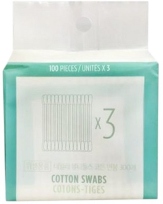 더페이스샵 데일리 뷰티툴즈 코튼 면봉 300p, 300, 1개