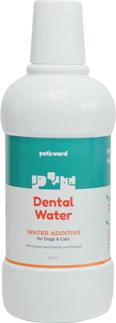 펫츠워드 강아지 덴탈워터, 1개, 500ml - 쿠팡
