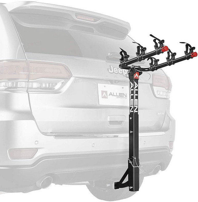 앨런 스포츠 3-바이크 히치 랙 1/4인치 및 2인치
