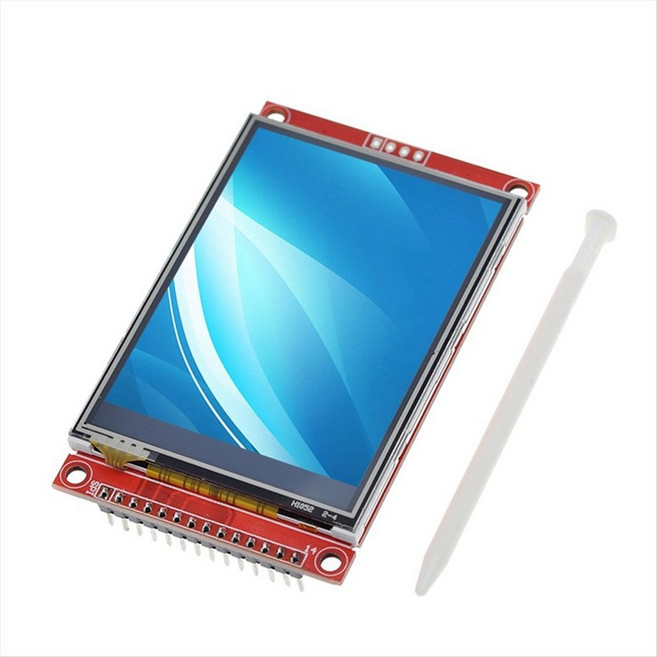 240x320 2.8인치 SPI TFT LCD 터치 패널 직렬 포트 모듈(PBC ST7789V 2.8인치 SPI 직렬 디스플레이 포함), 터치펜 포함, 빨간색