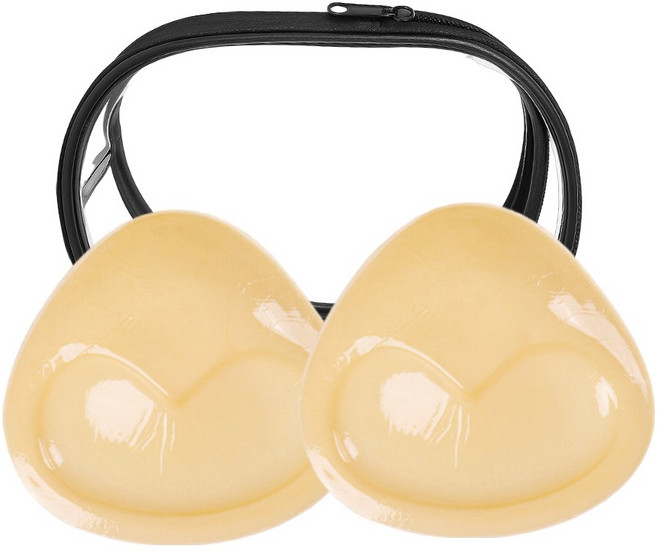 [리베르미]양면접착 실리콘 누드브라 웨딩촬영 끈없는 원피스 오프숄더 뽕브라 속옷 수영복 비키니 사기 브라 튜브탑 브라패드 볼륨패드 비키니뽕 가슴뽕 접착브라