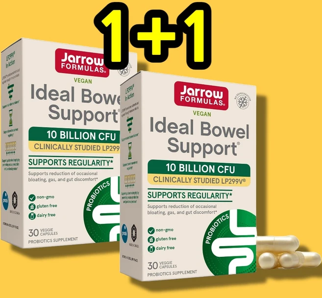 자로우 비건 아이디얼 볼 서포트 100억 CFU 장 건강 유산균 30캡슐 3개 Jarrow Formulas, 1세트, 30정 - 쿠팡