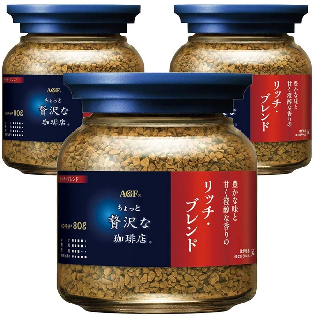 조금호화로운커피숍 리치 블렌드 보틀 패키지, 80g, 3개 - 쿠팡