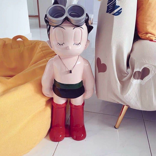 베어브릭 대형 저금통 아톰 피큐어 64cm 인테리어 소품 집들이 개업 학생 선물 64cm 아스트로 보이 저금통, 64cm 아스트로 보이 티슈 박스