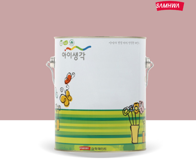 아이생각 수성 무광 페인트 4L, 파워 로즈(SH S 2020-R), 1개