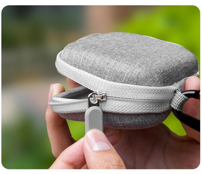 [특가] make speed DJI 오즈모나노 파우치 (카라비너 포함), 1개, 그레이