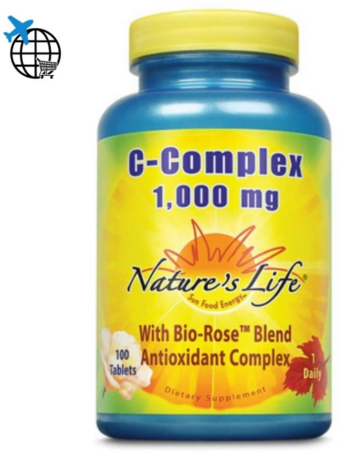 네이쳐스라이프 비타민C 1000mg 250정 바이오로즈 플라보노이드, 1개 - 쿠팡