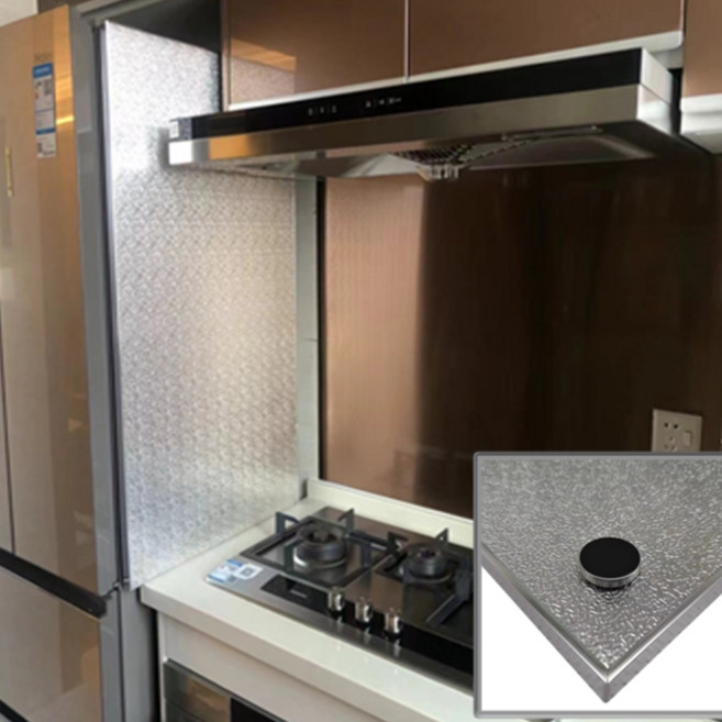 주방 가스레인지 방열판 가림판 열차단, 1개, 40x60cm 클립