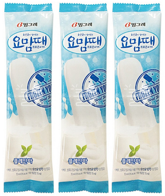 달쿨 추억의아이스크림 요맘때 플레인바 1박스, 40개, 70ml