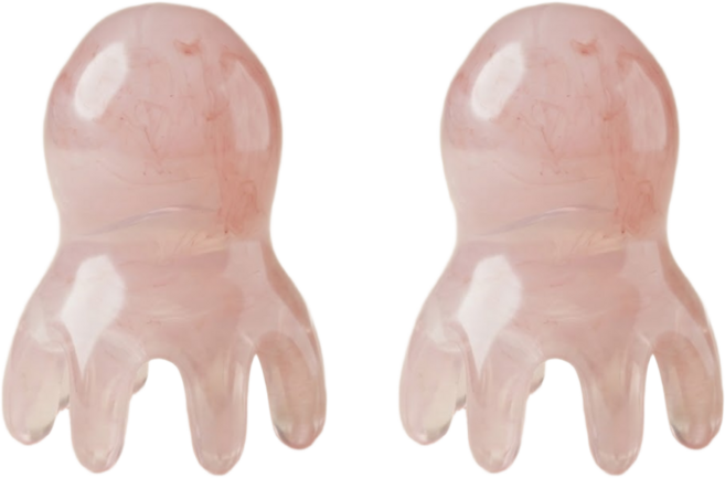 모디케이 문어 괄사 마사지기, 핑크, 2개