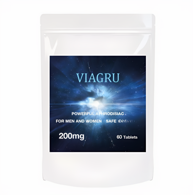 비아그루 영국제조 남성과 여성을 위한 허브 블루, 1개, 60정