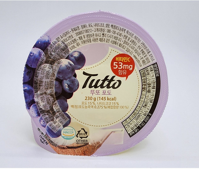뚜또 포도, 230g, 1개
