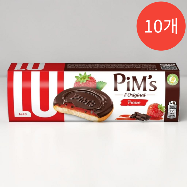 루 LU 핌스 초콜렛 딸기 사은품 추가증정, 3개, 150g