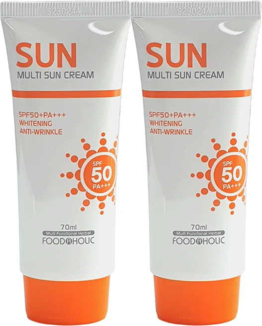 더마인드 백탁없는 눈시림없는 끈적임없는 데일리 수분 선크림 순한 대용량 멀티 썬크림 SPF50 PA+++, 2개, 70ml - 쿠팡