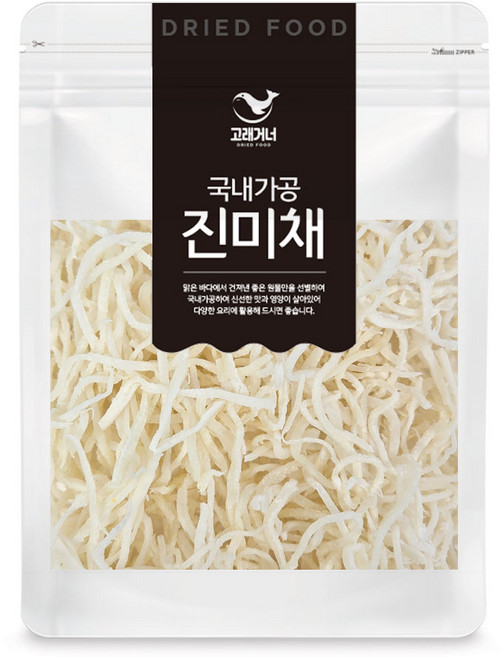 고래거너 국내가공 백진미채, 1개, 1kg