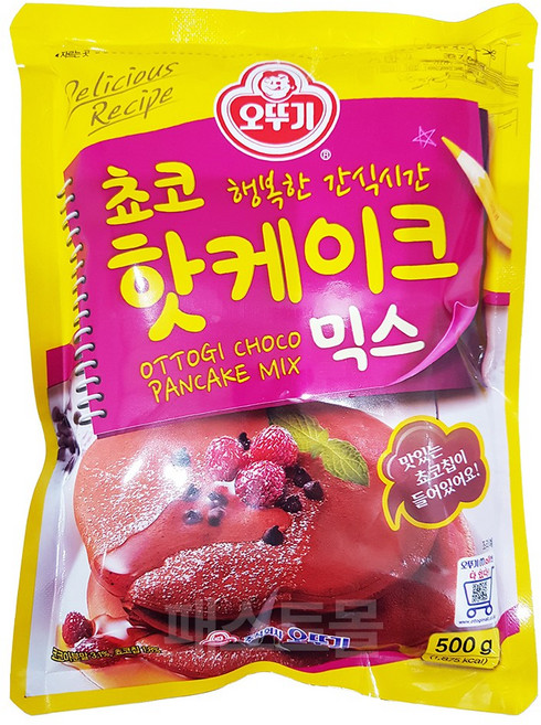 오뚜기 쵸코 핫케이크 믹스, 500g, 1개
