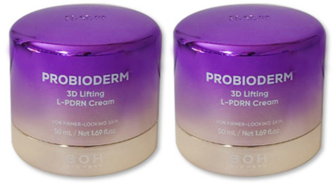 2025 최신상 바이오힐보 3D 리프팅 L-PDRN 크림 리프팅관리용 탄탄크림 50ml 2개