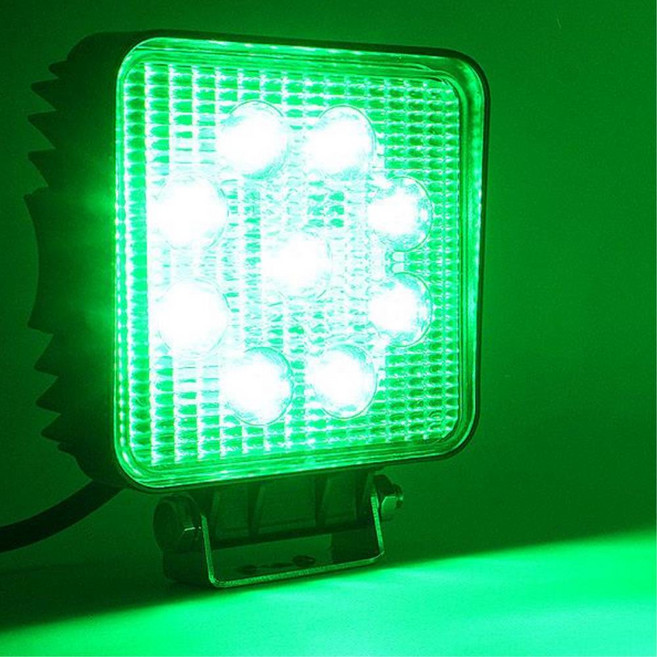 12V 24V 써치라이트 집중형 그린LED 차량 야간써치등