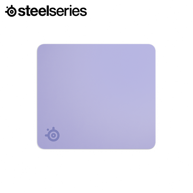 스틸시리즈 게이밍 마우스패드 QcK L [Aqua or Lavender or White] / 공식 판매점, 1개, ST-63463 Lavender