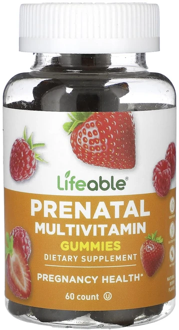 특별한효과 Lifeable 임산부용 종합비타민 구미젤리 천연 베리 구미젤리 60개 곧일시품절됩니다 - 쿠팡