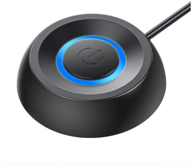 티놀지 PC 컴퓨터 본체 파워 외부 전원 버튼 스위치 블랙 [T-N933B], 180cm, 1개