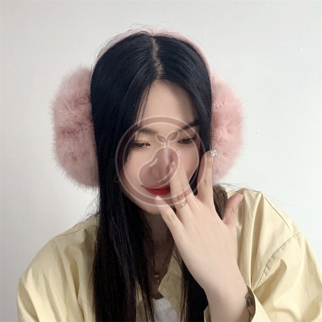 콩들 왕방울 포인트 방한 귀도리 겨울산책