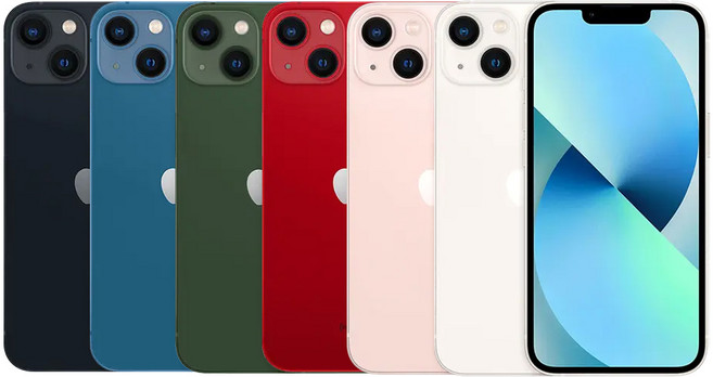 애플 아이폰 13 128GB 256GB 공기계 중고폰 자급제폰 리퍼폰 A2633, 특S, 랜덤색상 빠른출고 가능