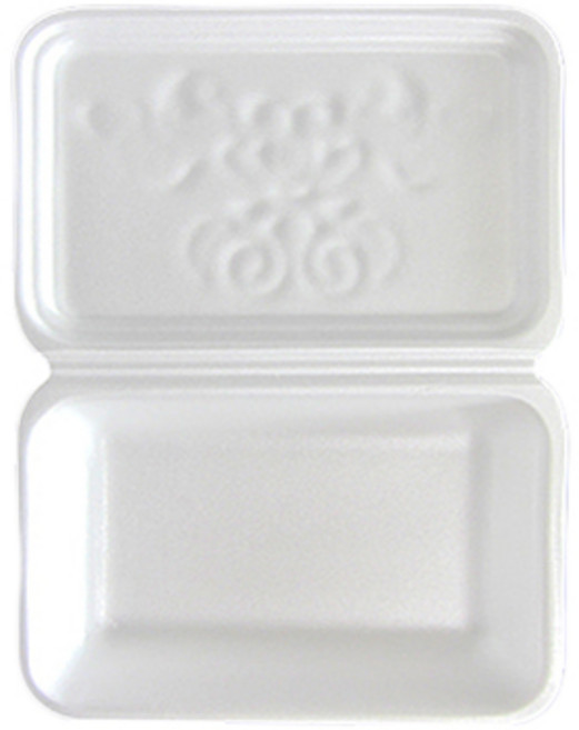 행복물류 스티로폼 도시락 (특대(207*132*31)) 1세트 600개 일회용도시락 배달 포장용기, 1개