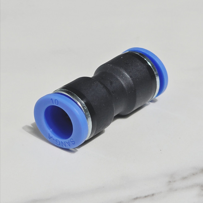 상아 원터치피팅 에어피팅 휘팅 PUC타입 공압 호스피팅, 1개